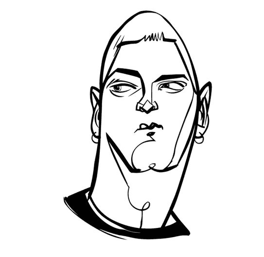 543x530 Celebrities Cartoons Funny Pictures