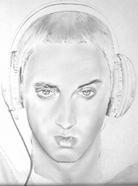 447x604 Why Be A King, When You Can Be A God. Eminem My Art