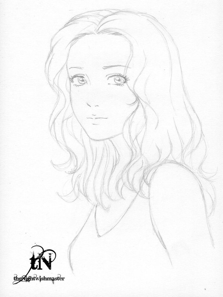 736x981 132 Best Female Portraits In Pencil Images On Faces