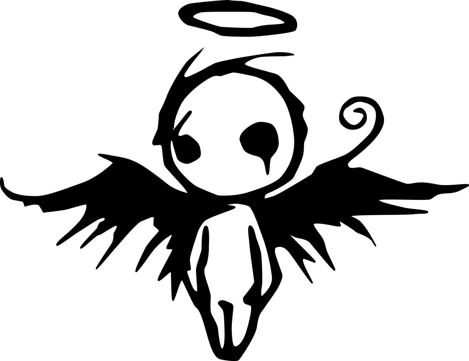 Emo Angel Drawing at GetDrawings | Free download