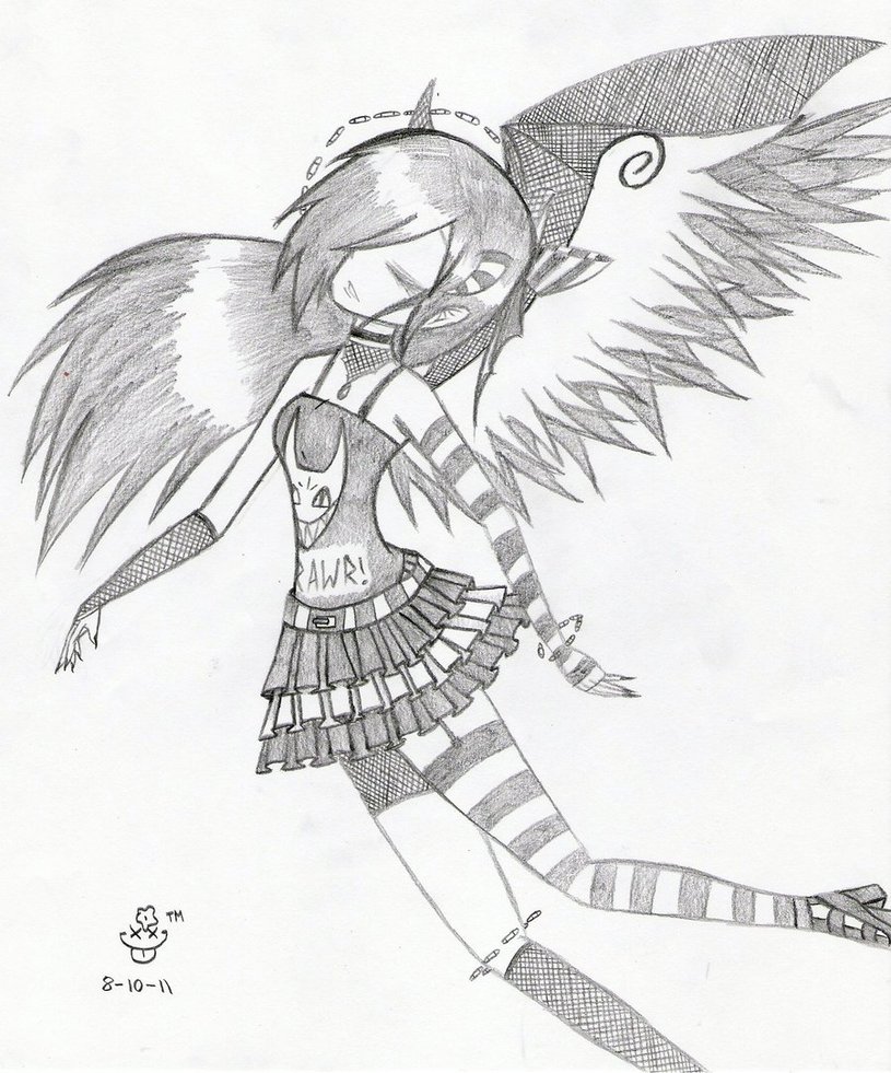 815x981 Emo Angel 2 By Jenibearx3