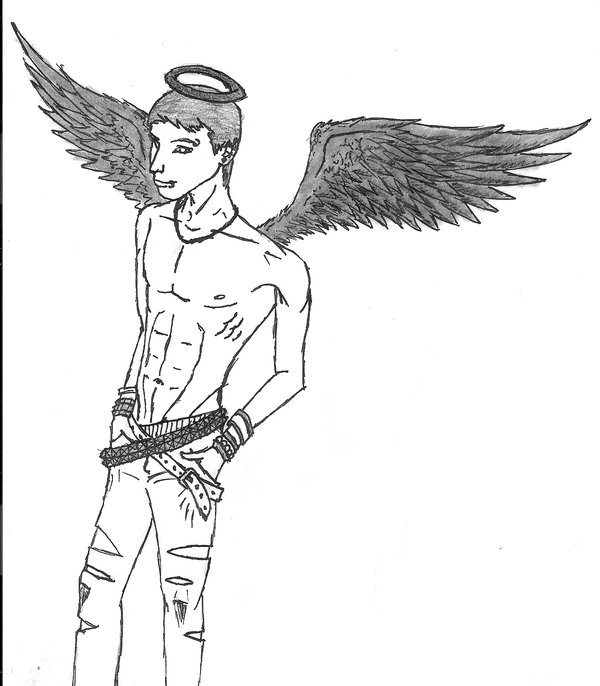 600x686 Emo Angel By Icemo