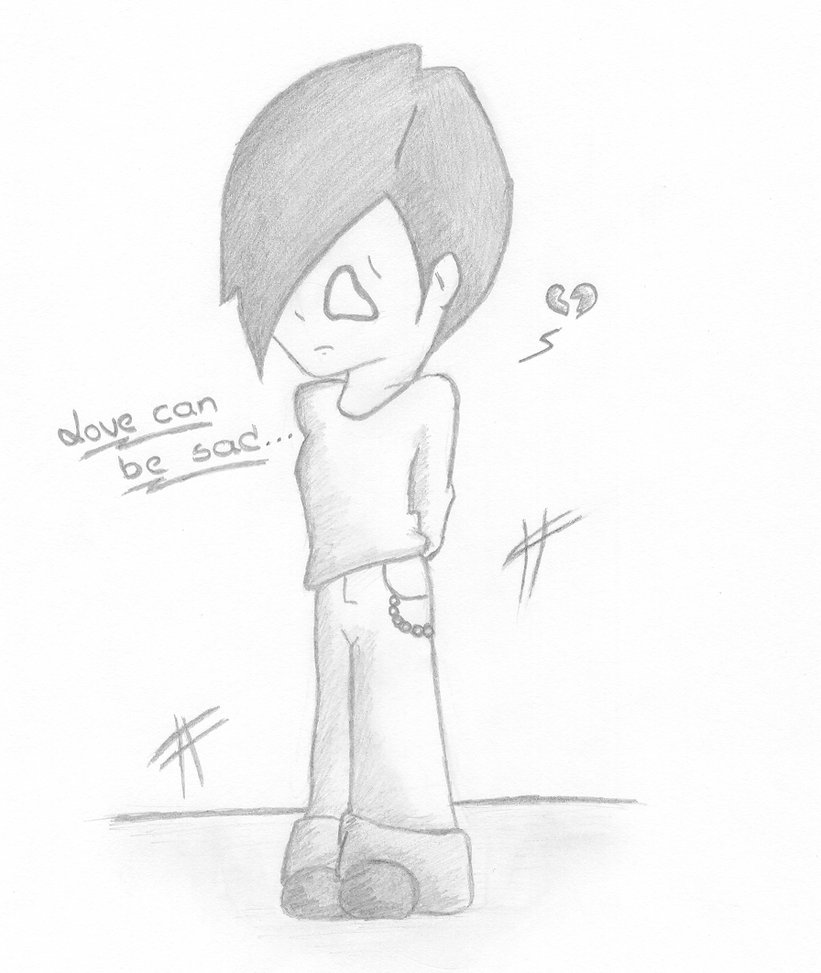 821x973 Emo Sad Boy By Mangaviciada23