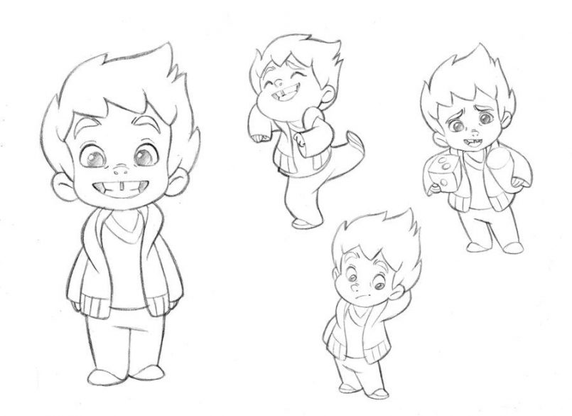 805x585 Drawing Easy Drawings Of A Boy Plus Easy Emo Boy Drawings