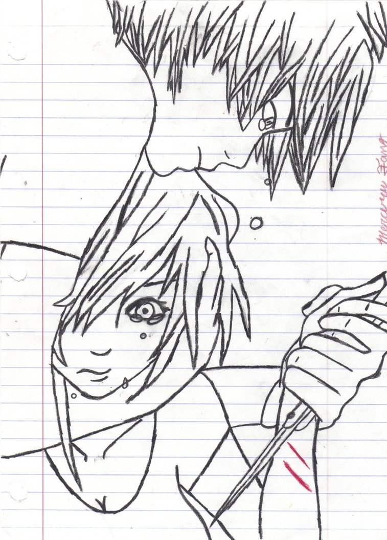 757x1055 Cute Emo Love Pictures To Draw