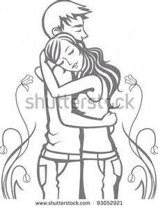 227x300 Romantic Couple Cartoons Sketches