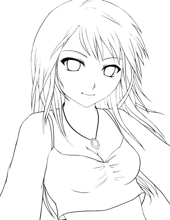 564x729 Emo Girl Coloring Pages Kiss By Anime