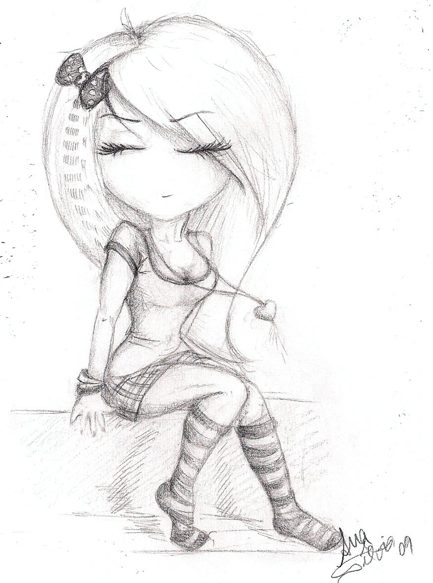 877x1181 Emo Girl Happy By Justsweet19