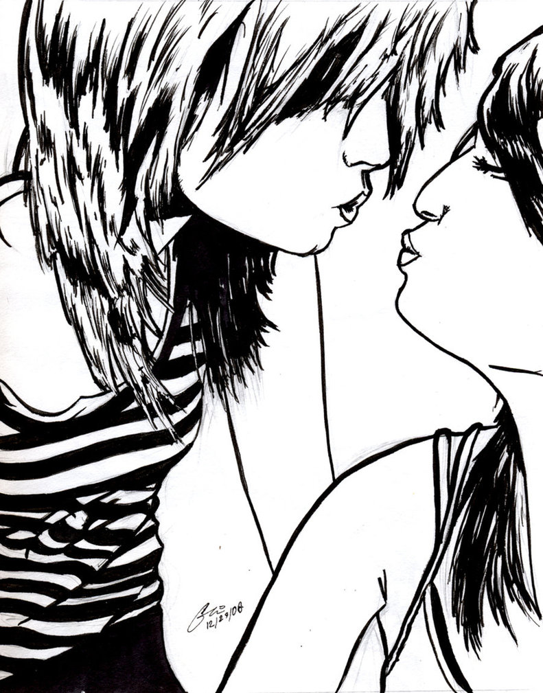 791x1009 Emo Kiss By Vbc150