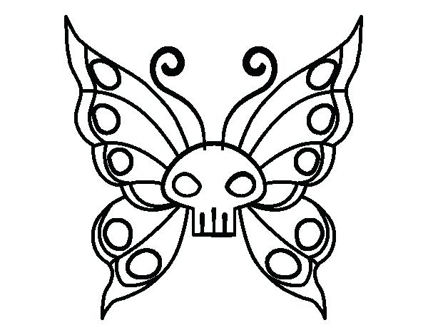 600x470 Emo Coloring Pages Emo Butterfly Coloring Page Emo Love Coloring