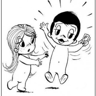 320x320 Love Is Cartoon Emo Cute Cartoons Drawings