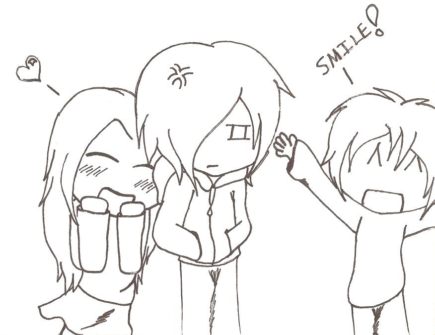 876x675 Emo Vs Happy People By Squee102