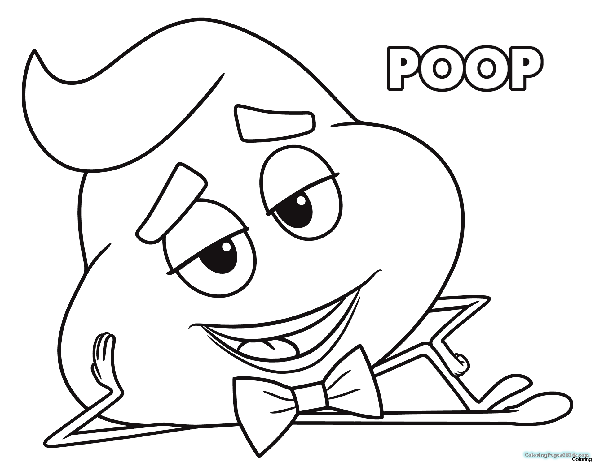 1920x1500 Maxresdefault Emoji Coloring Sheet How To Draw Poop Pages For Kids