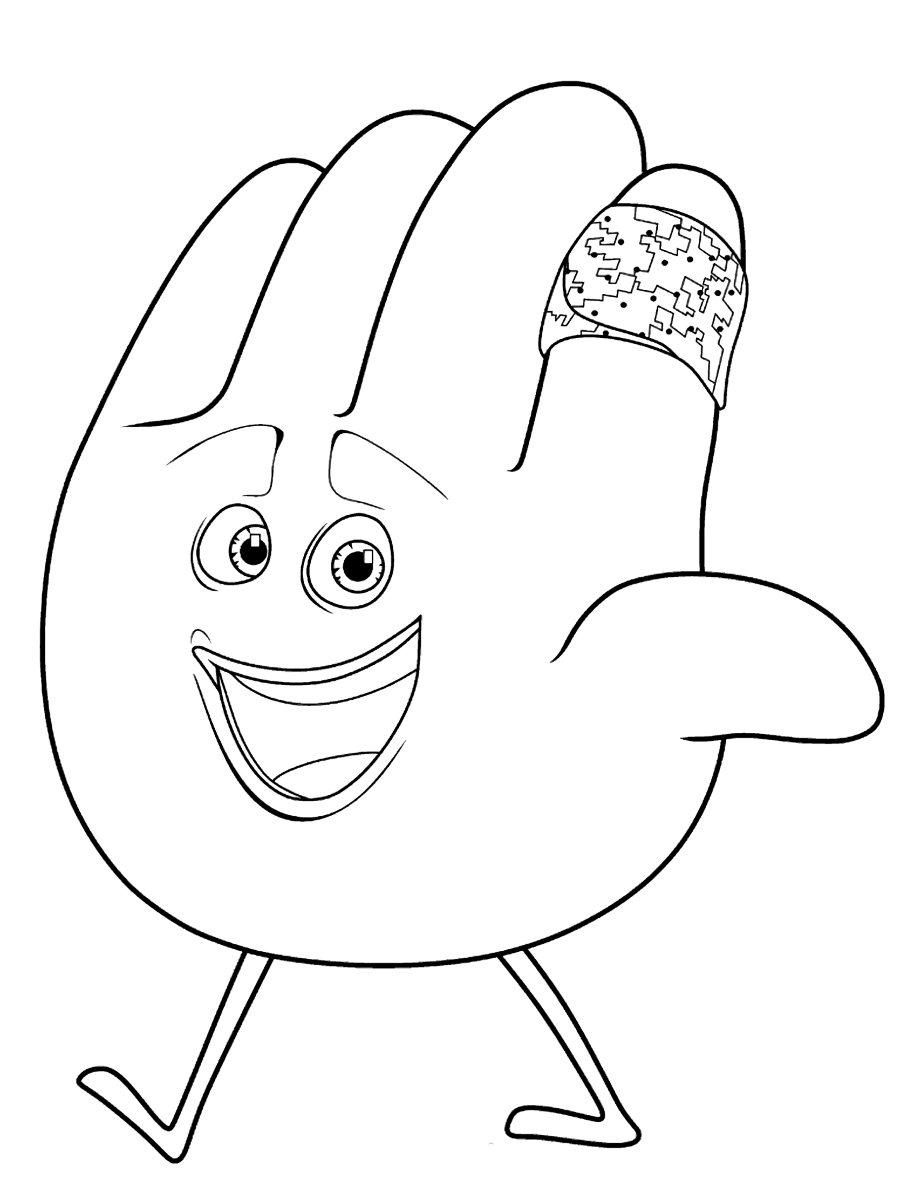 900x1200 The Emoji Movie Coloring Pages