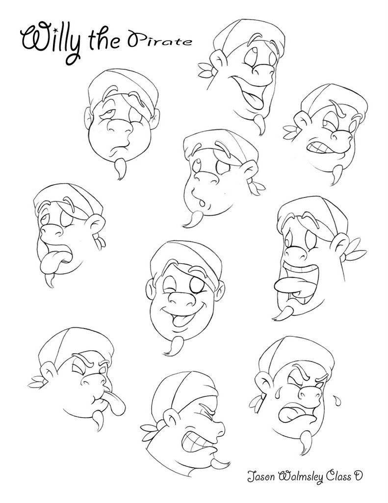 791x1024 Emotions Coloring Pages