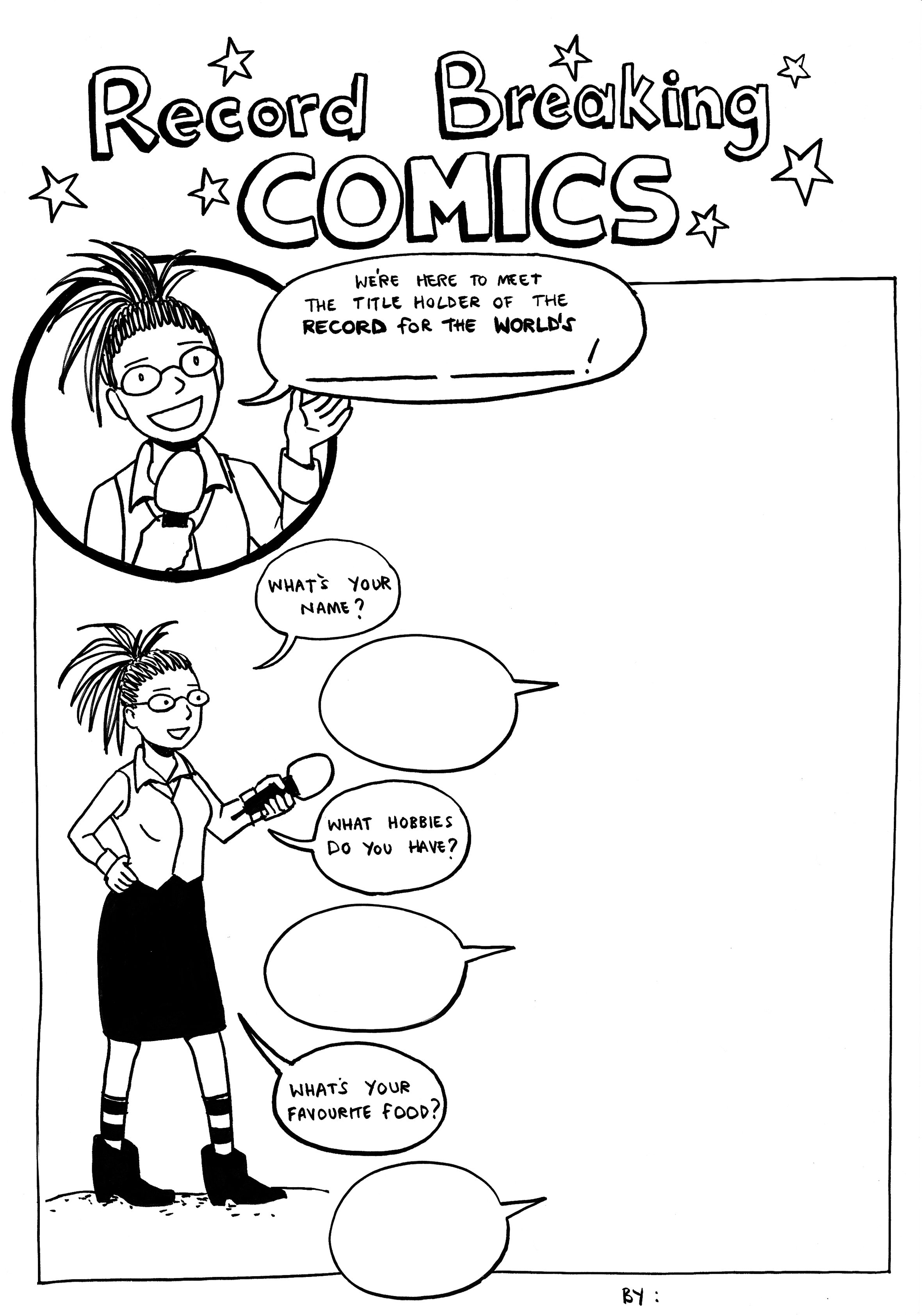 2362x3370 August Comics Challenge Drawing Emotions! Comics Club