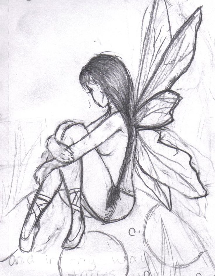 736x947 Pictures Shading Drawing Fairy Photos,