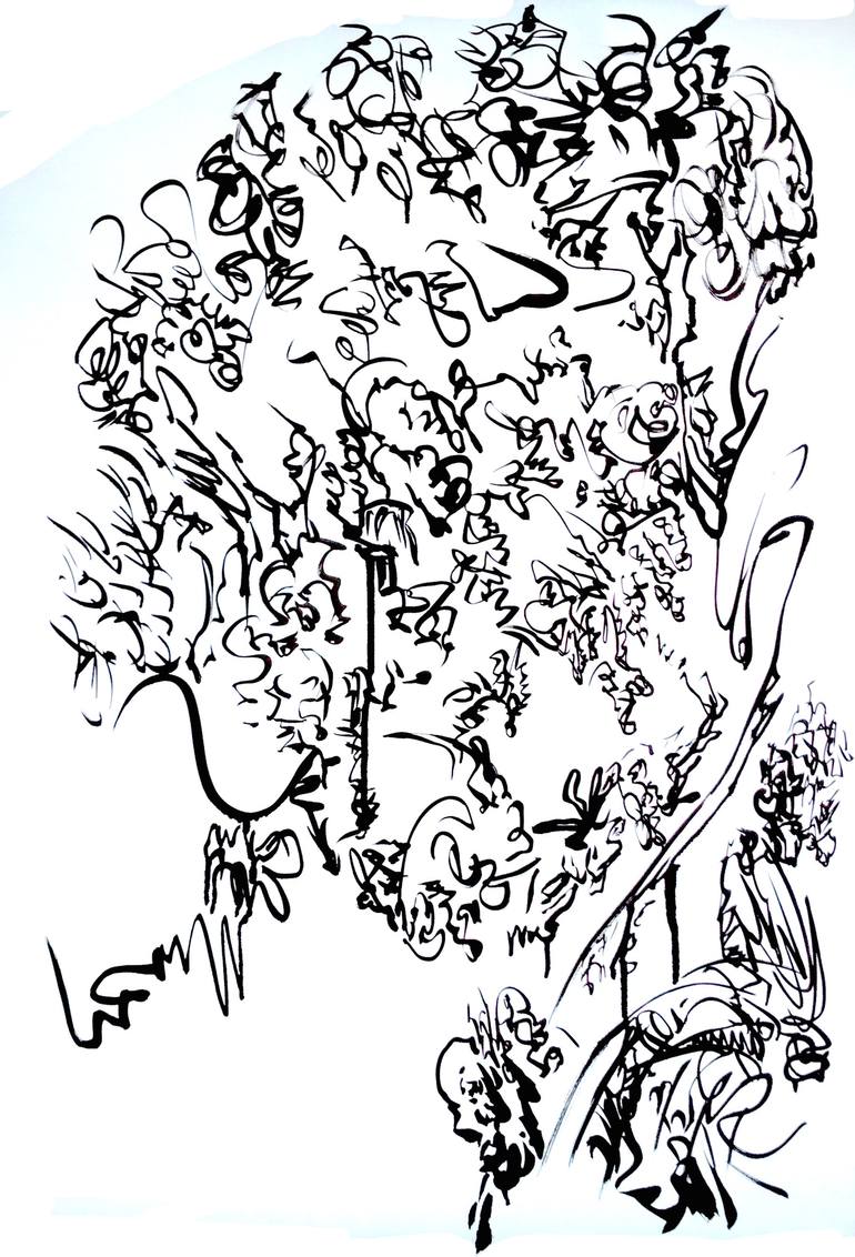 770x1132 Saatchi Art Mixed Emotions Drawing By Jakub Kreft