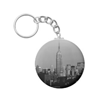 324x324 Empire State Building Keychains Zazzle