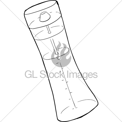 500x500 Empty Dressing Mixer Outline Gl Stock Images