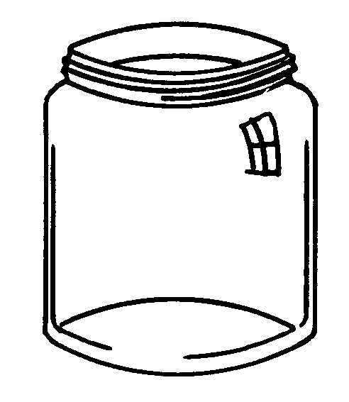 492x567 Empty Jar Coloring Page Writing Activities