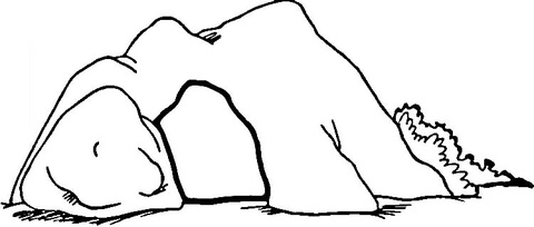 480x204 Jesus Tomb Coloring Page Free Printable Coloring Pages