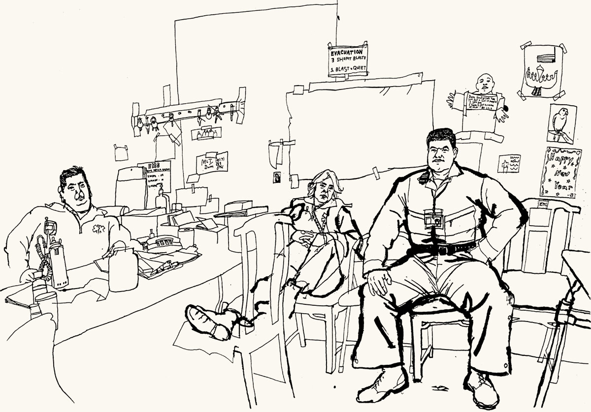 1200x838 Lucinda Rogers Ground Zero Line Drawing September 11 New York City