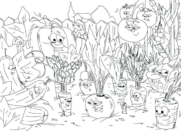 600x435 Complete Garden Coloring Pages Fee Inspirational From Secret