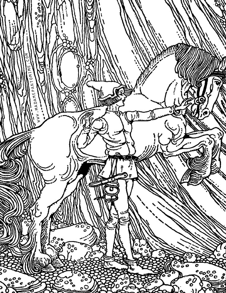 728x942 Free Printable Adult Coloring Page Sample Fairy Tale Coloring