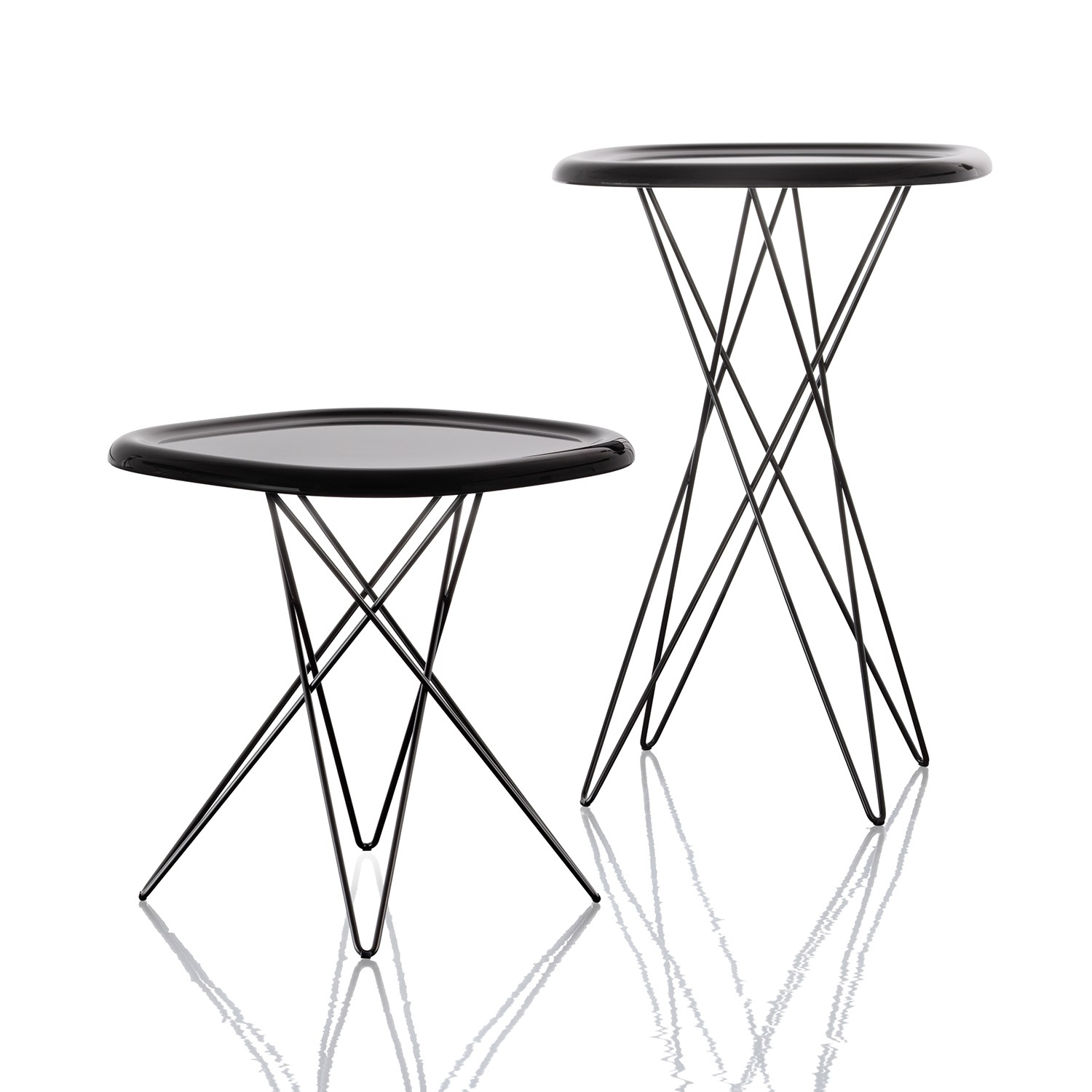 1500x1500 Pizza Table Wire Metal End Table By Magis