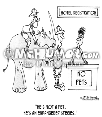 330x378 Endangered Species Cartoons