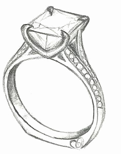 236x301 60 Elegant Drawing Of Wedding Rings