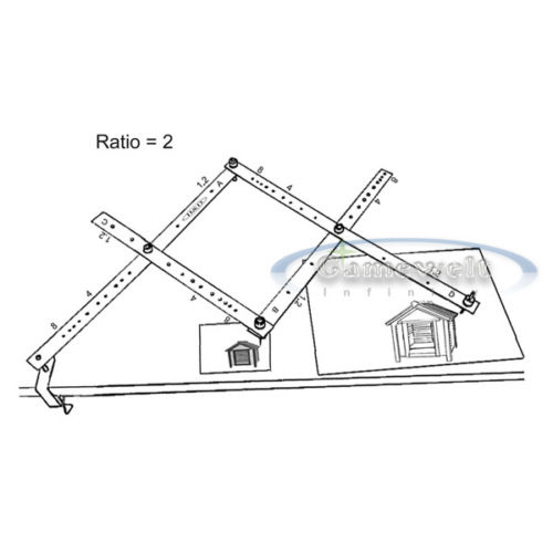 500x500 Precision Pantograph Copy Drawing Art Tool New Drawing Art