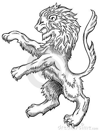 341x450 England Lion Tattoo Designs
