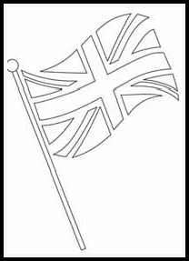 208x287 Free Digital Stamps Objects British Flag Copic Markers Stuff