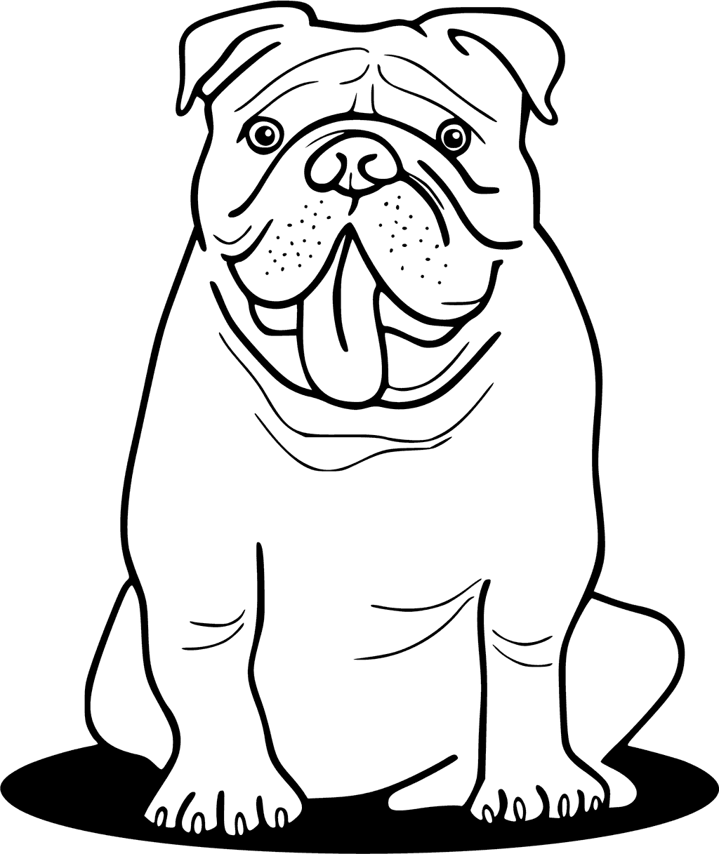 1024x1217 Bulldog Coloring Pages