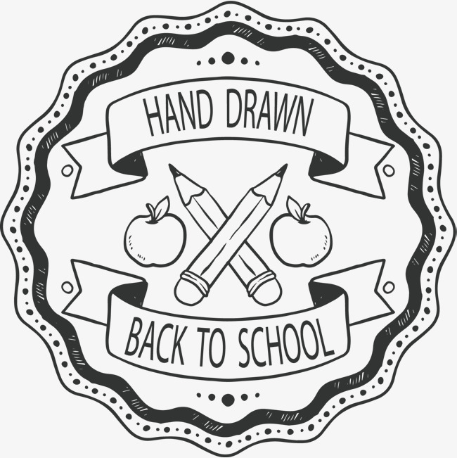 650x651 Cartoon Ribbon Vector, Cartoon Hand Drawing, English Alphabet