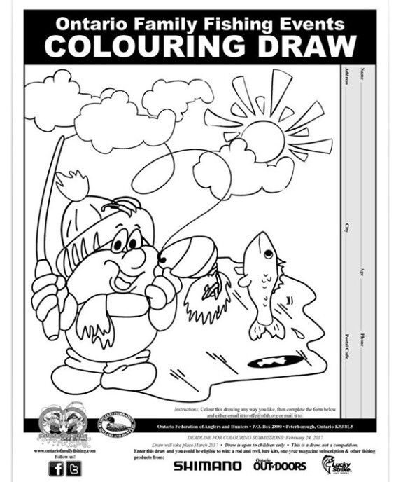 566x688 Ricelaketouristassoc On Twitter Hey Kids! Enter The Colouring