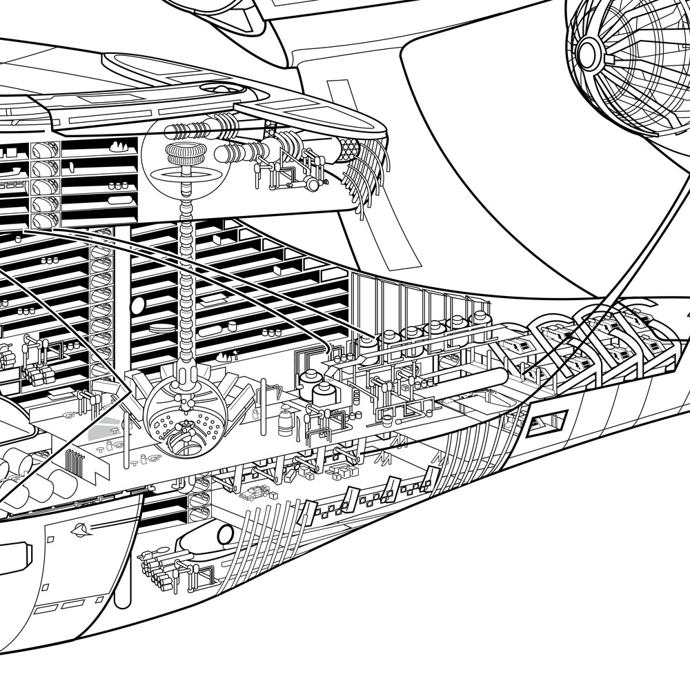 1000x1000 New Uss Enterprise Cutaway