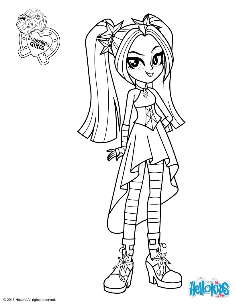 820x1060 Equestria Girls Coloring Book Coloring Page For Kids