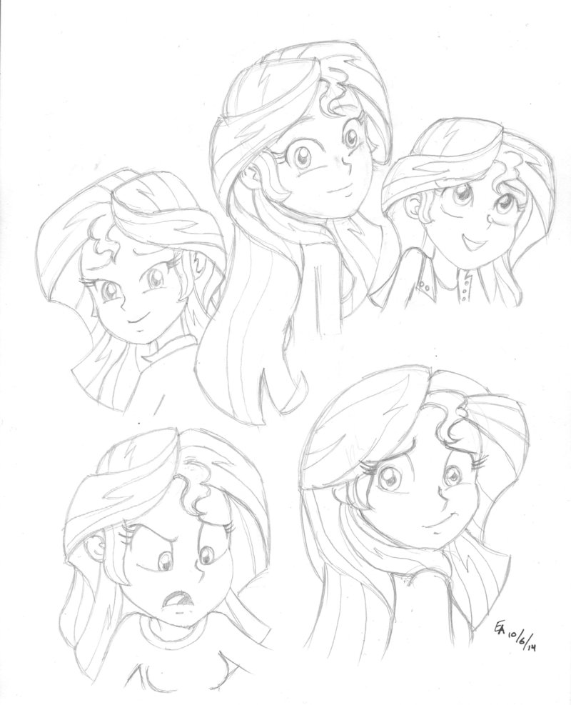 Equestria Girls Drawing At Getdrawings Free Download - vrogue.co