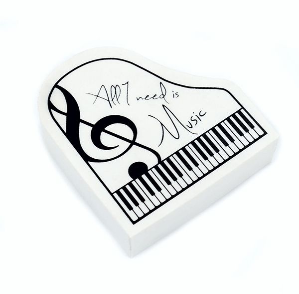 600x589 Piano Shaped Eraser