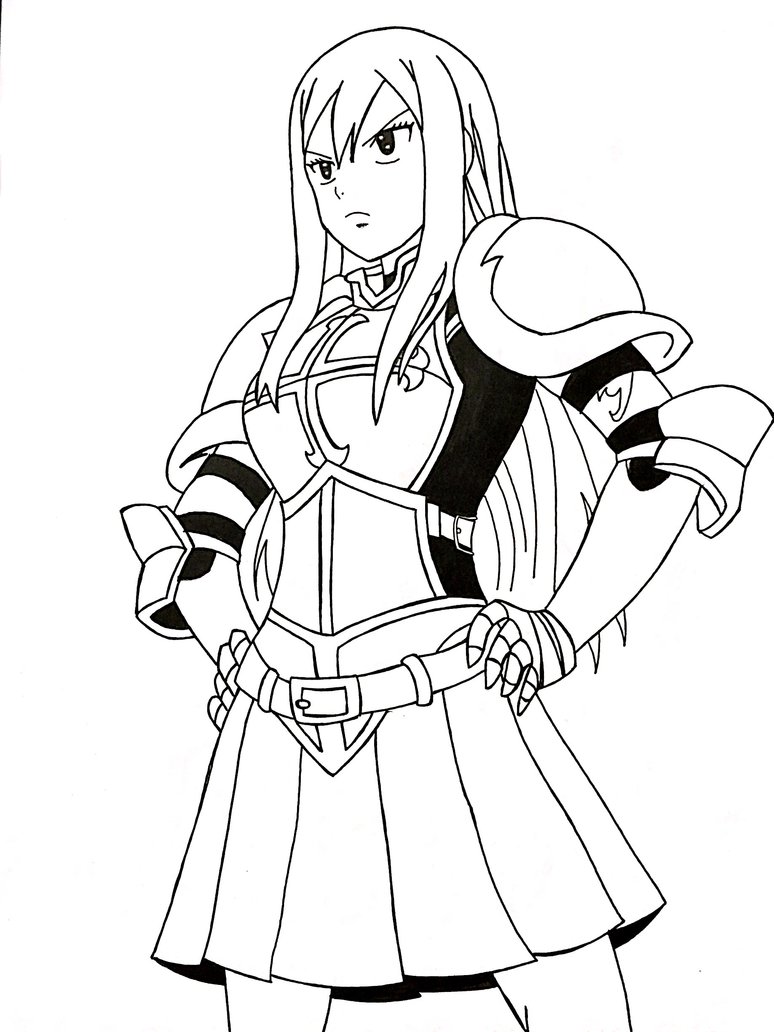 774x1032 Erza Scarlet By Jytheawesome