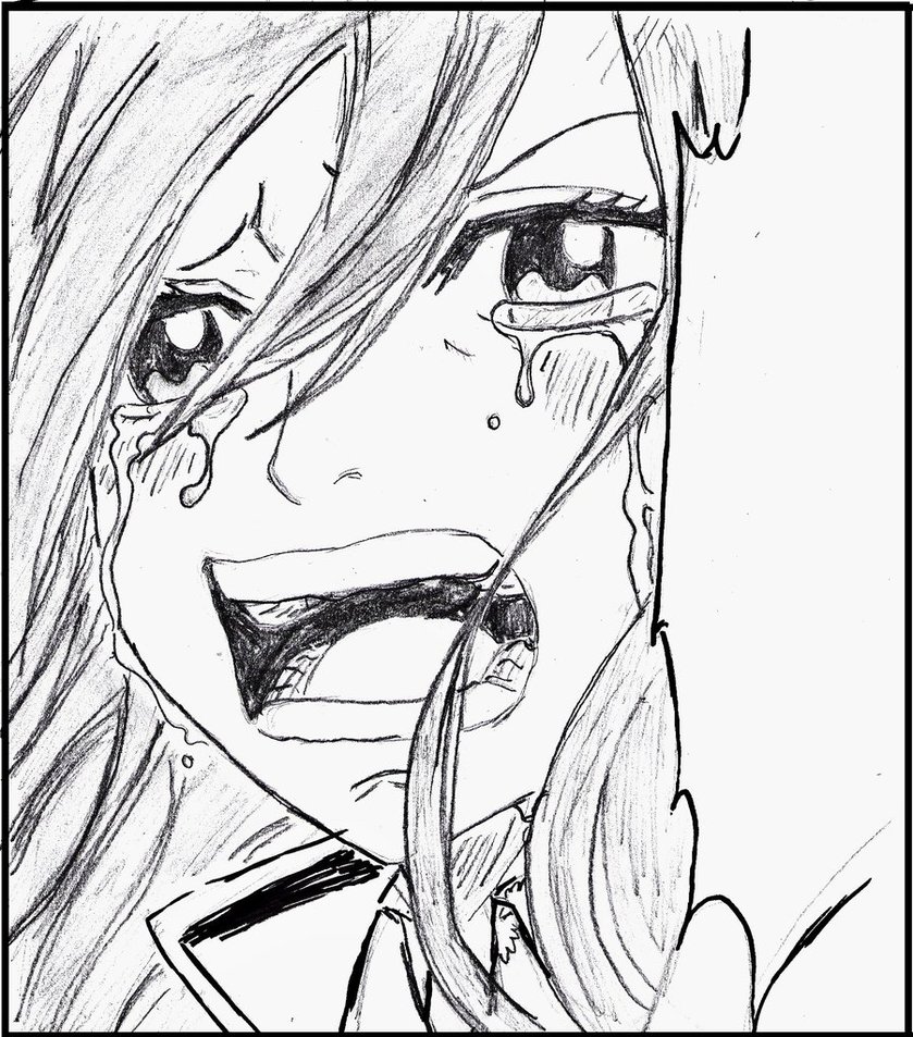 839x953 Sad Erza. By Conspiciopotenstilus