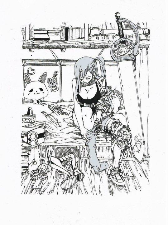 539x720 Erza Scarlet Requip By Silvercardinal