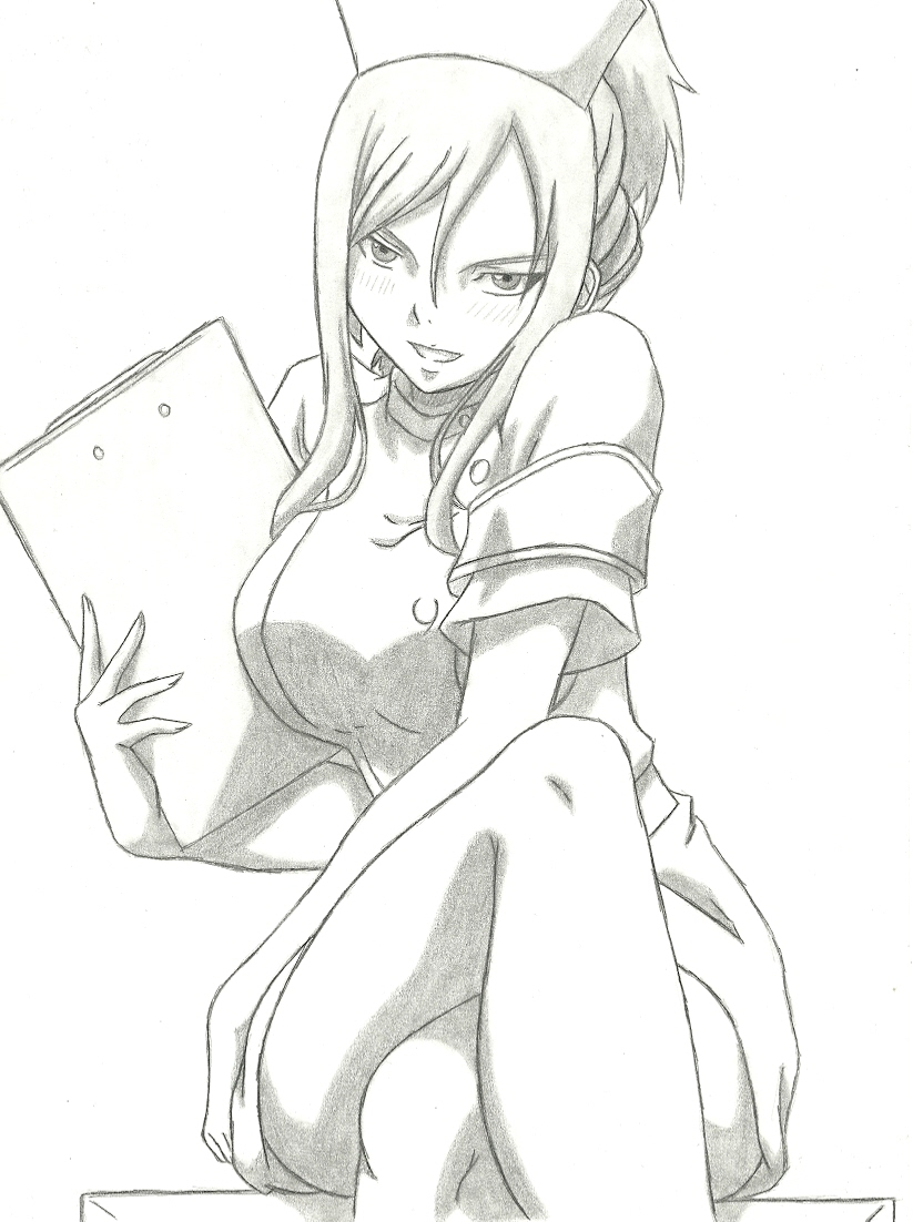 823x1102 Erza Scarlet By Clairestryfe