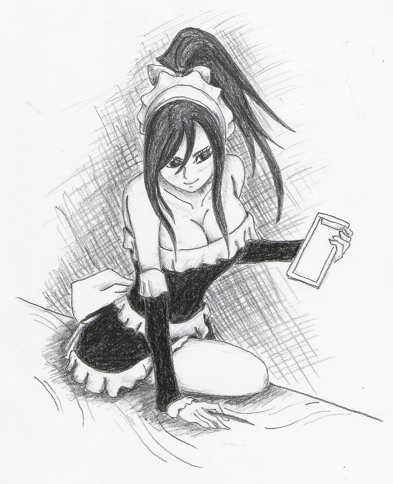 1356x1671 Erza Scarlet By Lustfulpencil