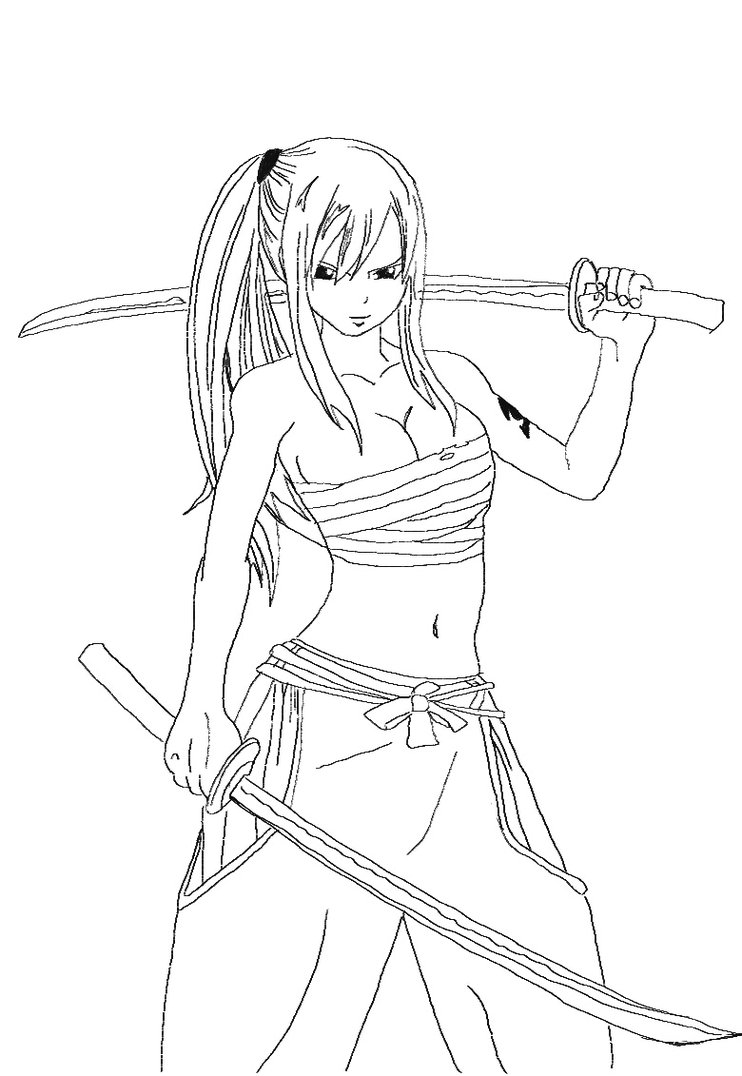 742x1076 Erza Scarlet By Shirojolly