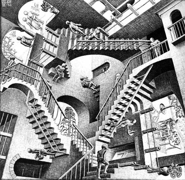 630x612 90 Best M.c. Escher Images On Escher Art, Optical