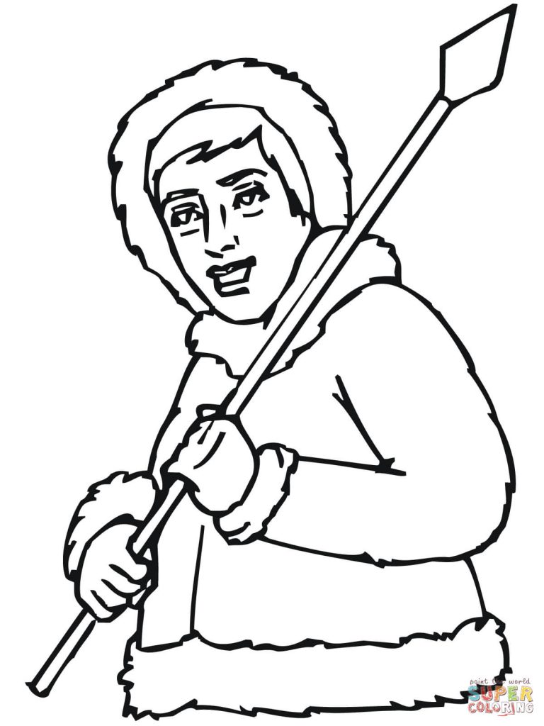 Eskimo Drawing at GetDrawings | Free download